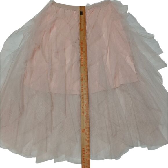 Cupshe Chic Tulle Skirt in Soft Pink SZ L - Picture 3 of 7